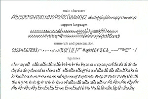 Austy - Natural Handwriting Font