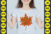Fall Big SVG T-Shirt Design Bundle, an Object Graphic by CraftArtStudio (Thumbnail 16 of 21)