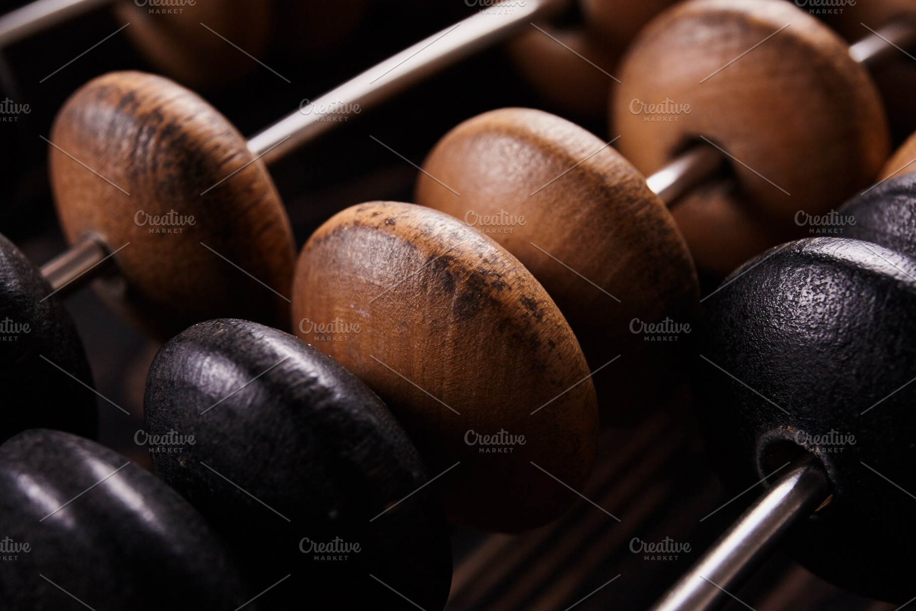 Vintage abacus, a Background Photo by OleksandrRybitskyi