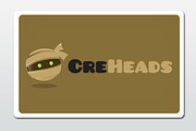 CreHeads - Fun Creature Heads Logo, a Branding & Logo Template by Louis D. Wiyono (Thumbnail 3 of 4)