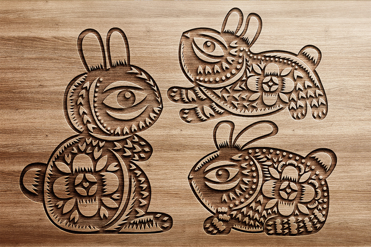 Chinese New Year 2023 RABBIT VECTOR, an Illustration by www.lemongraphic.design (Photo 1 of 3)