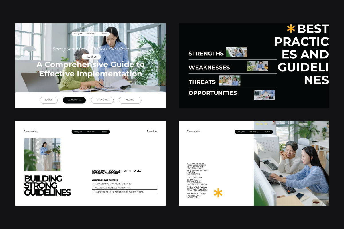 Profico - Brand Strategy PowerPoint, a Presentation Template by Antelope Studio (Photo 3 of 7)