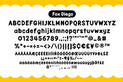 Fox Diego 5 Fonts Style, a Handwritten Font by Fox7 By Rattana (Thumbnail 6 of 11)