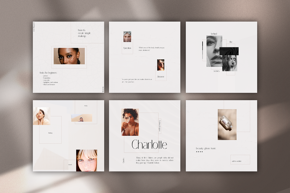 Allure Social Media Kit Canva, a Social Media Template by goodesign (Photo 11 of 14)