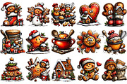 Gingerbread & Baking Clipart, an Illustration by Pixels.Craft (Thumbnail 5 of 6)
