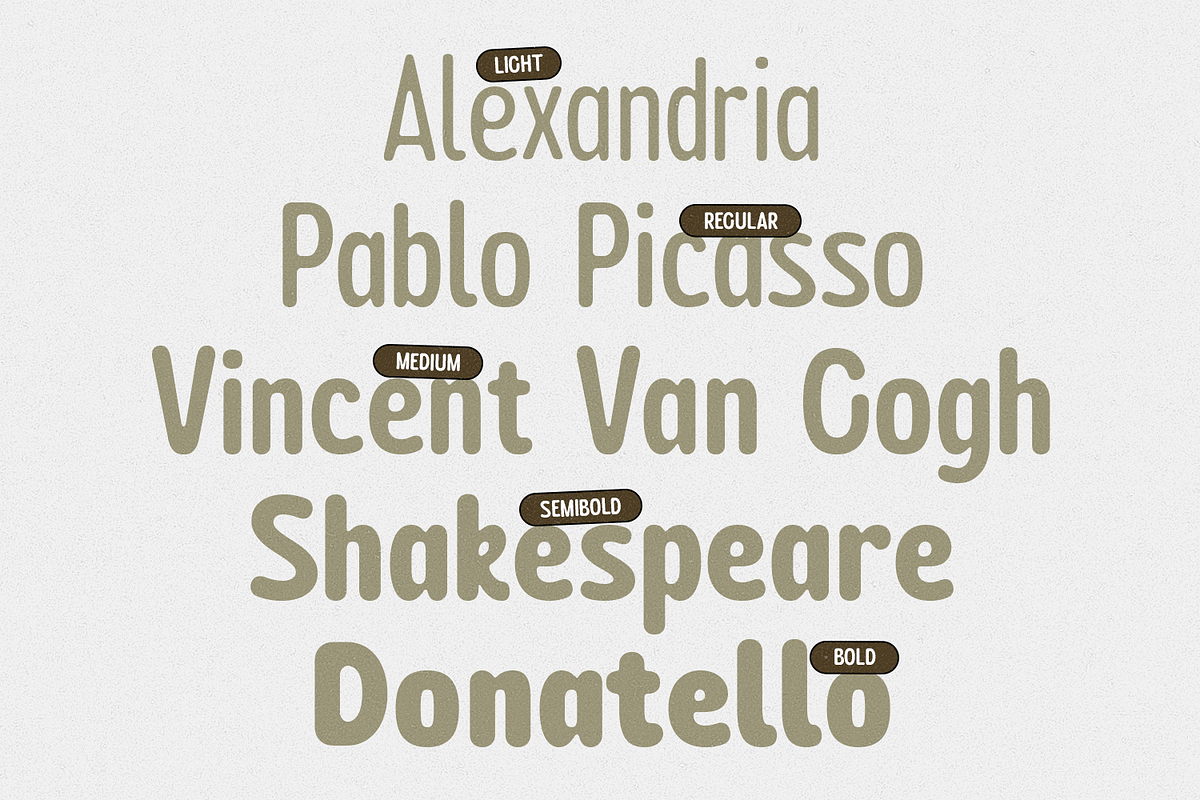 Biorne - Display Rounded Typeface, a Font by Haps Space (Photo 6 of 16)