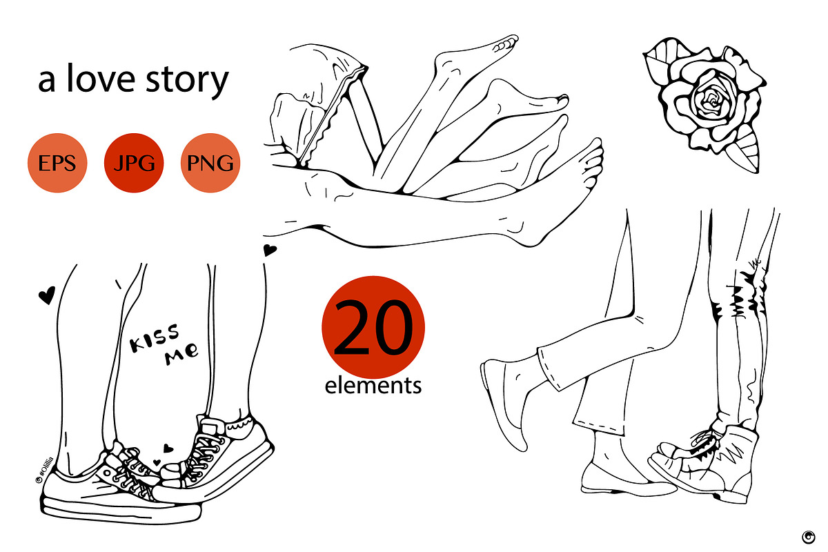 love story, a Person Illustration by Olillia (Photo 6 of 10)