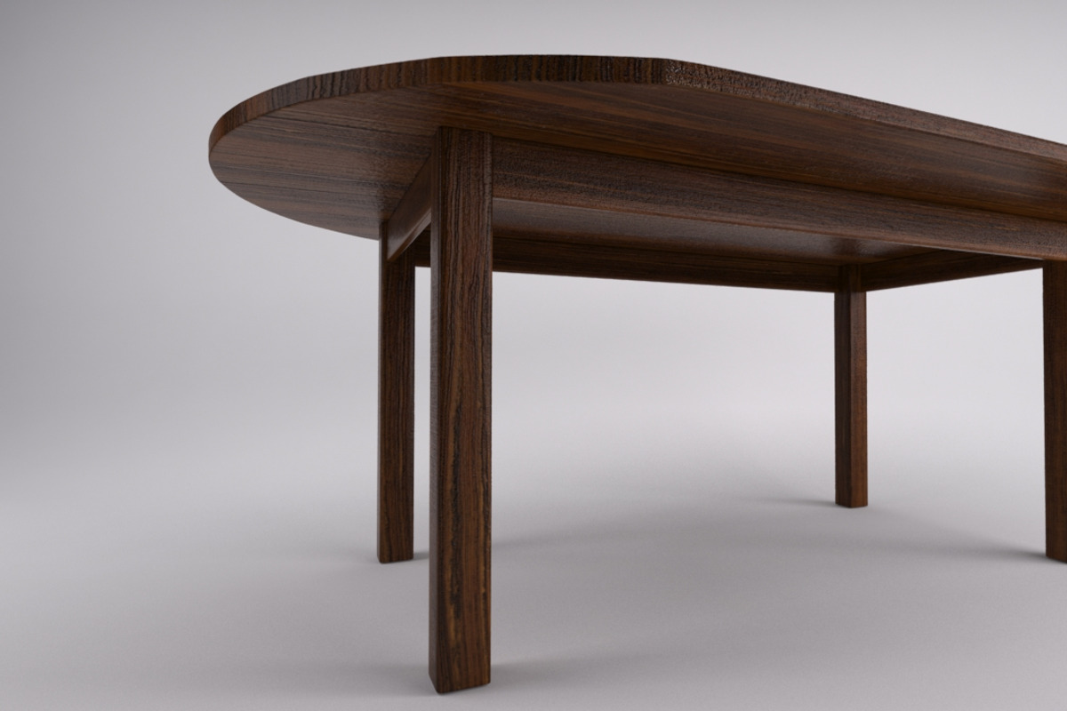 Rustic Table, a Furniture 3D Model by kjpargeterimages (Photo 2 of 3)