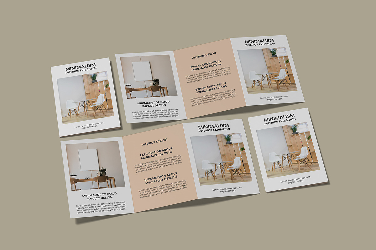 A4 Trifold Brochure Mockup Bundles, a Brochure Template by Graphic Aesthetic (Photo 12 of 13)