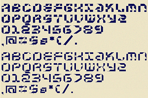 Acoprot Display Font