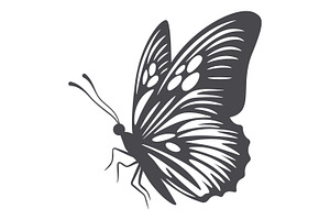 Butterfly, Vector Set.