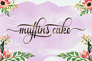 Montala script, a Script Font by groens (Thumbnail 3 of 5)