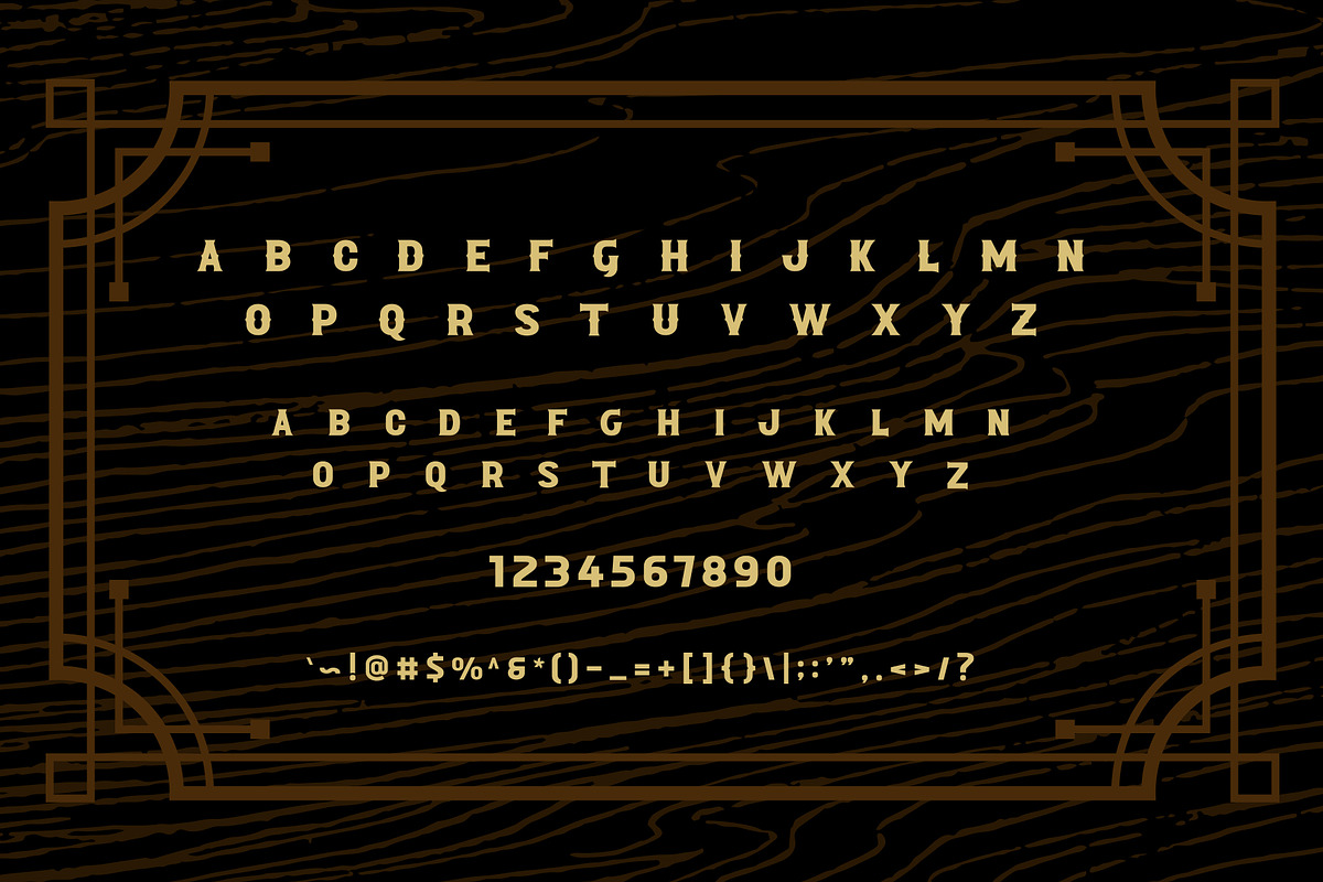 Deadwood - Display Font, a Script Font by Artdorable (Photo 8 of 9)