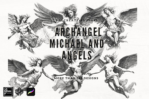 Archangel Michael And The Angels