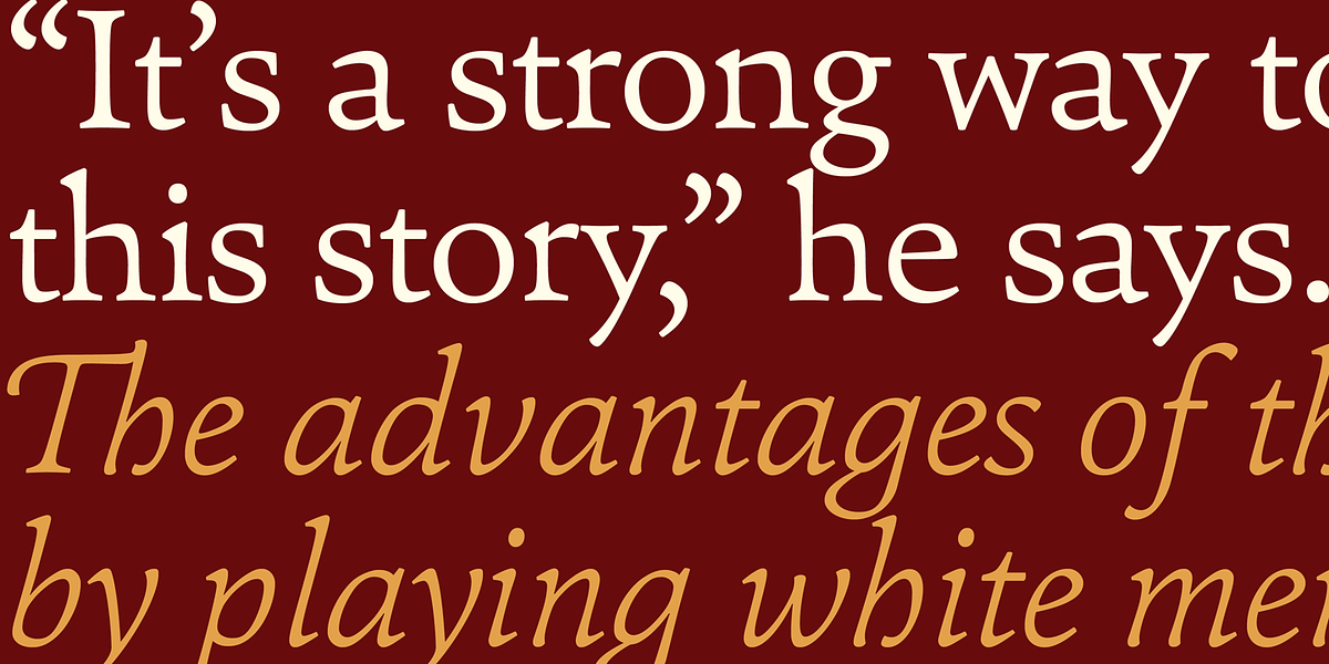 Pesaro, a Serif Font by Hoftype (Photo 2 of 7)