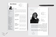 Minimalist CV Resume, a Resume Template by Al-Ghaniy (Thumbnail 2 of 4)