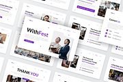 Event & Conference Google Slide, a Presentation Template by SquidPixey (Thumbnail 4 of 6)