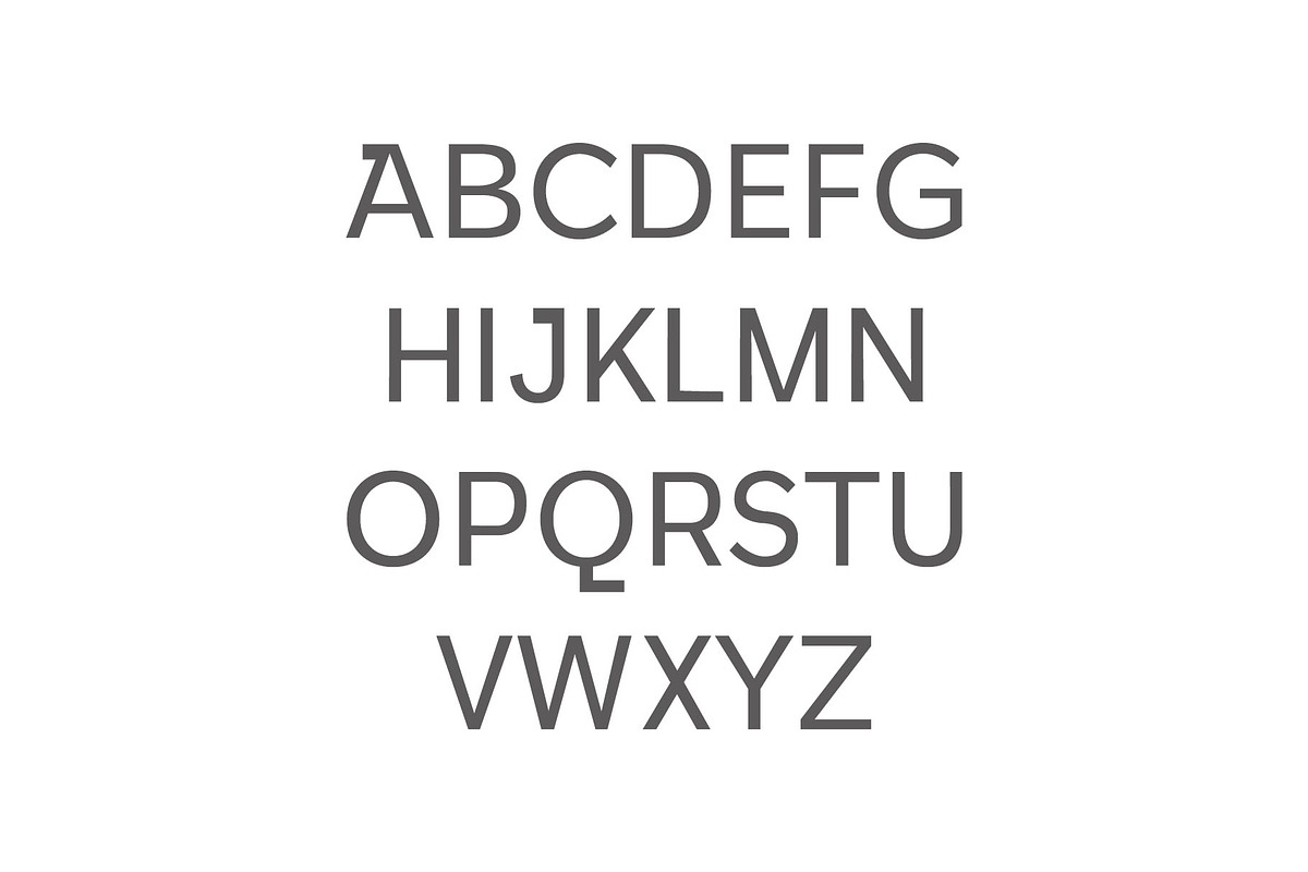 Walcot Modern Sans Serif Font preview 2