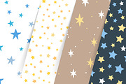 Stars Seamless Patterns, a Pattern Graphic by PixMarket (Thumbnail 5 of 8)