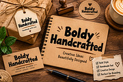 Boldy Handcrafted -Boldy Handcrafted, a Sans Serif Font by Wow Magic (Thumbnail 2 of 5)