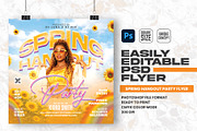 Spring Hangout Party Flyer Design, a Flyer Template by Shajib Shikder (Thumbnail 1 of 2)