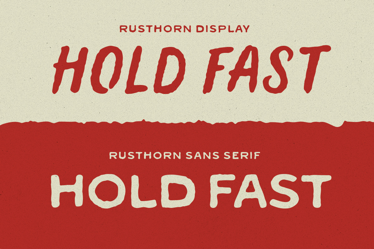 Rusthorn - Font Duo