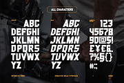 Spynetic - Athletic Display Font, a Sans Serif Font by Brand Earth (Thumbnail 2 of 7)
