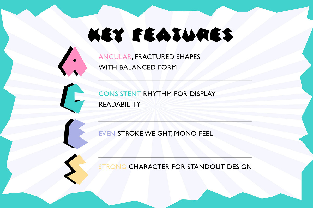 Fract Mono Font, a Handwritten Font by KengGraphic (Photo 3 of 11)