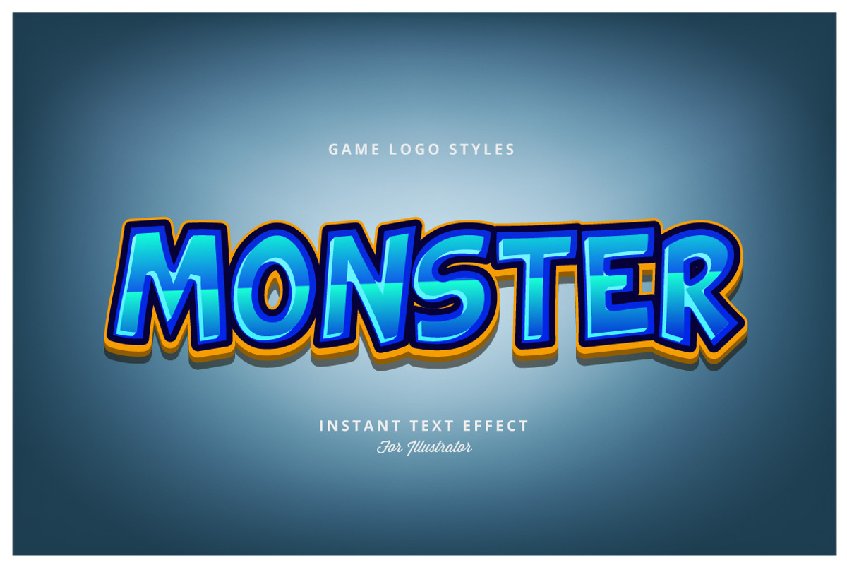 Game Styles for Illustrator, a Layer Style Add-On by Vector Galore (Photo 10 of 11)