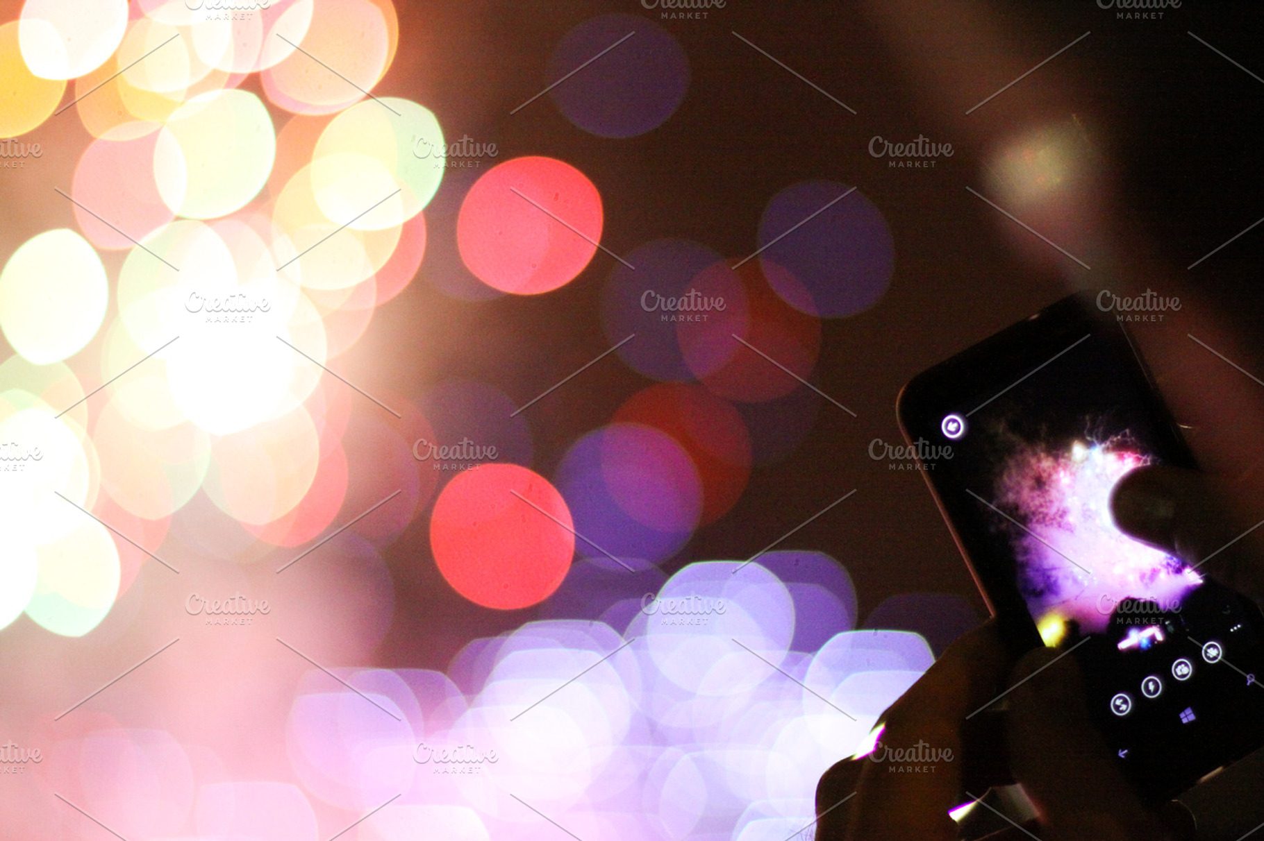 Bokeh Fireworks