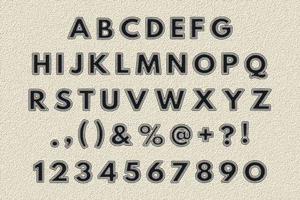 Bold Block, a Blackletter Font by Fourteen Letter (Photo 4 of 5)