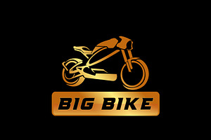 Big Bike Dealership Logo Design, a Branding & Logo Template by AlvinStd