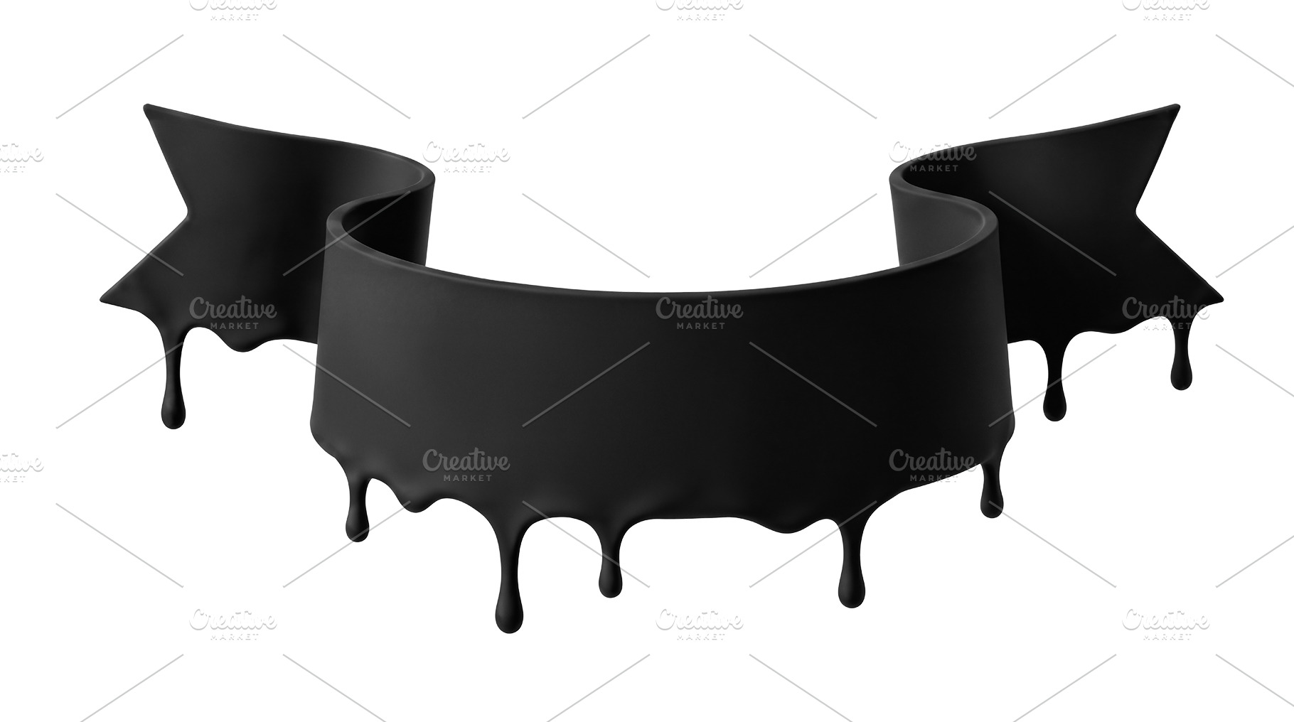 black banner, transparent background, a Holiday Photo by itakdalee
