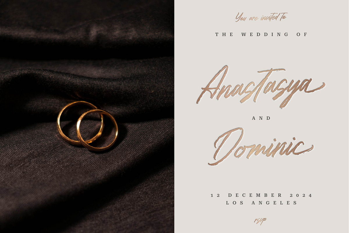Leneora Seraphine Brush Handwritten, a Script Font by Denustudios (Photo 5 of 15)
