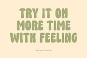 Groovy Campy - Bold Retro Fonts, a Font by Studio Moara (Thumbnail 2 of 8)