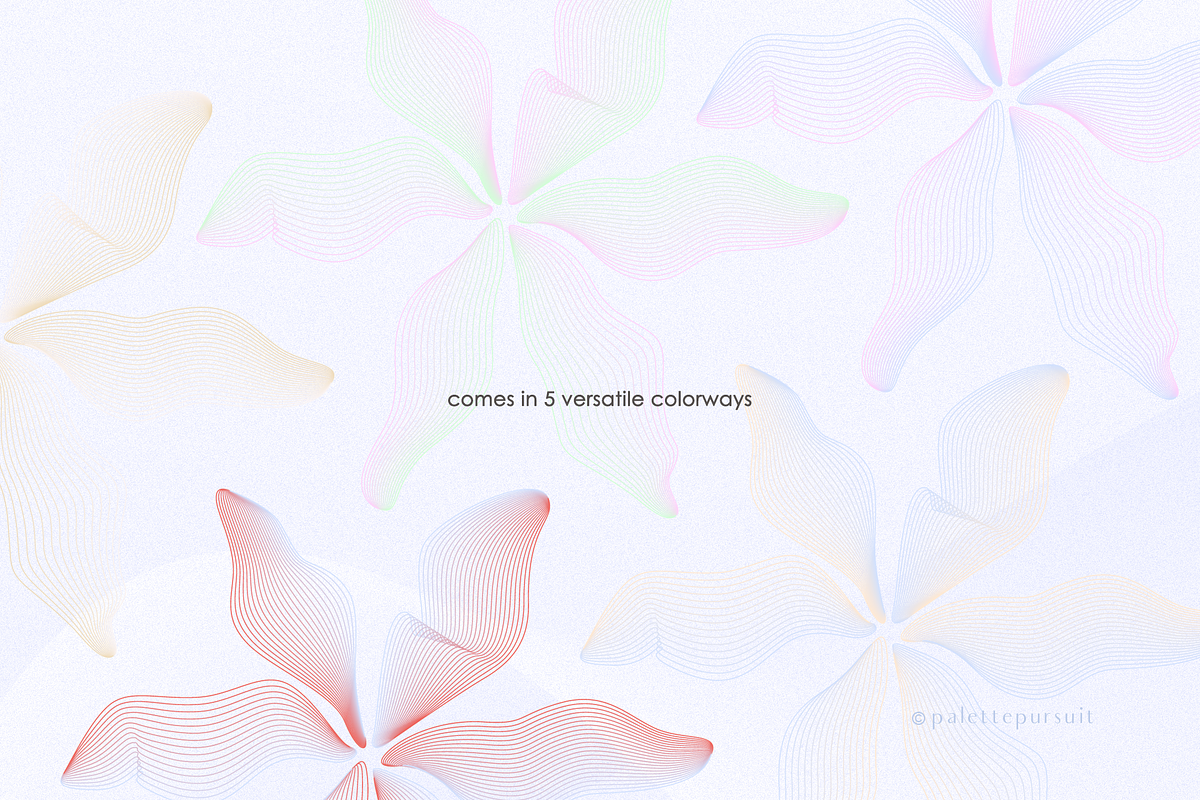 Future Flora futuristic vector, an Illustration by Palette Pursuit (Photo 3 of 12)