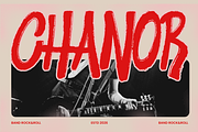 Gecarin – Bold Brush Display Font, a Sans Serif Font by MaikoHatta (Thumbnail 2 of 8)