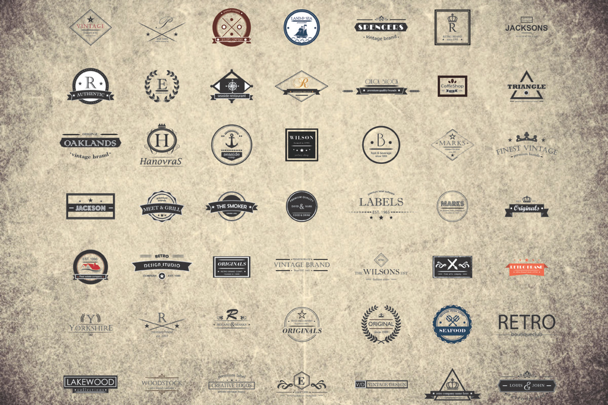 100 Logo Bundle!, a Branding & Logo Template by ijiki (Photo 2 of 3)