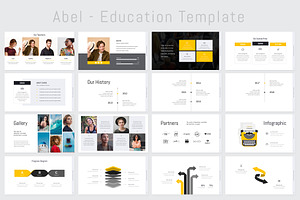 Abel-Education Template Powerpoint