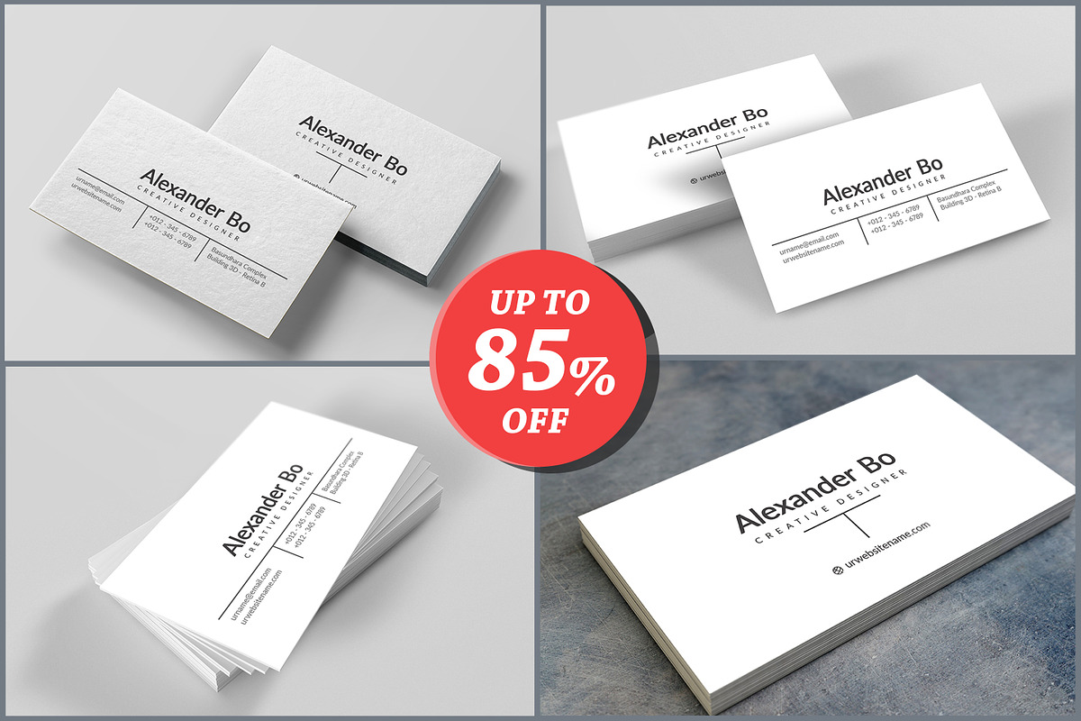 Full & Final New 450 Business Cards, a Business Card Template by Genereux Art (Photo 21 of 44)