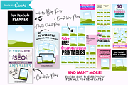 Pinterest Templates for Canva, a Social Media Template by artinspirestudio (Thumbnail 5 of 5)