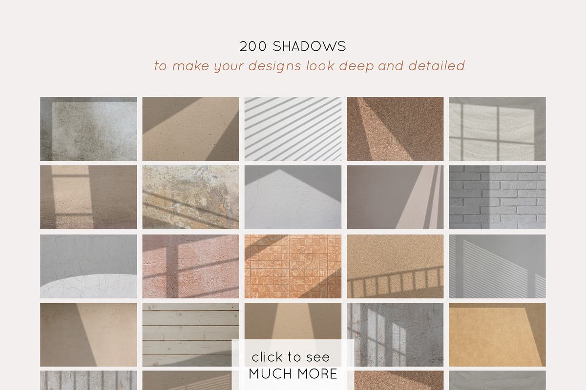 Shadow & Light Overlays Big Pack, a Texture Graphic by Mint Air Studio (Photo 6 of 12)