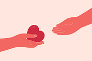 Give Love and Kindness!, a Healthcare Illustration by Mary Long (Thumbnail 1 of 3)