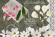 Woven Memories Vintage Ephemera Kit, an Object Graphic by DreamoraArt (Thumbnail 2 of 11)