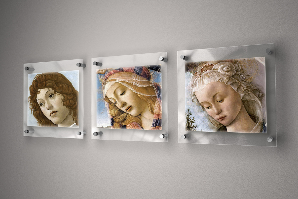 Glass frame for art mockup, a Product Mockup by PSD Market (Photo 1 of 12)