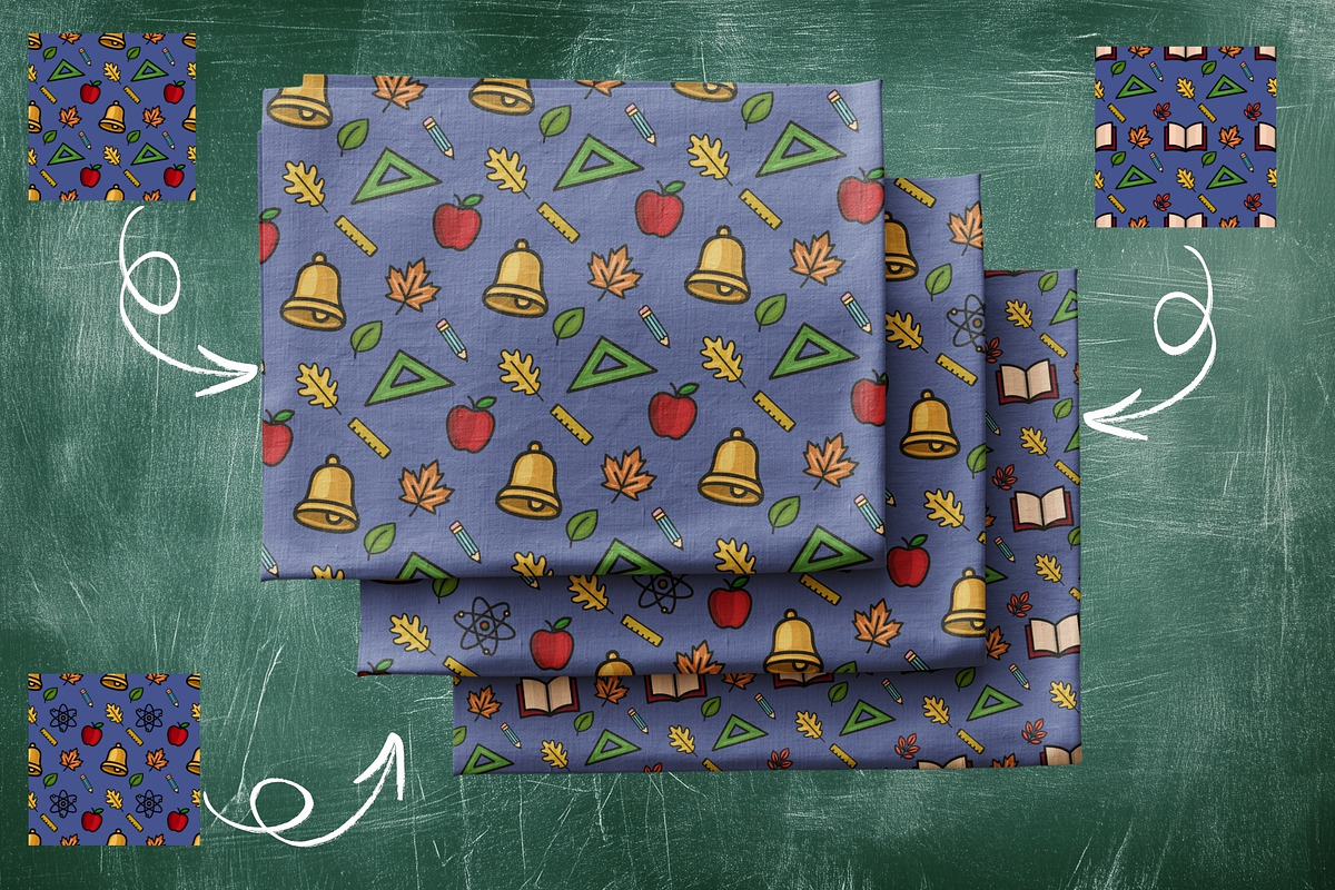 Back to School Collection, a Pattern Graphic by Elatedowl (Photo 8 of 14)