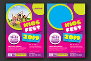 Kids Festival, a Flyer Template by Saphari (Thumbnail 3 of 4)