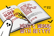 Weird Thorny - Spooky Horror Font, a Handwritten Font by Pandeka Studio (Thumbnail 11 of 12)