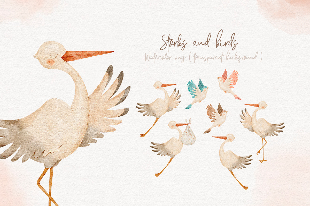 Watercolor Baby Crests Creator, an Illustration by Alamella (Photo 9 of 14)