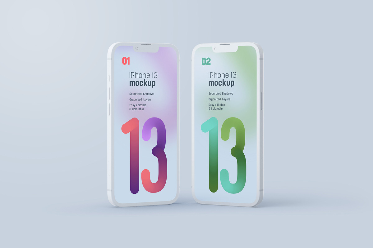 iPhone 12, 13, 14 Pro Clay Mockup, an iPhone Mockup by Deeplab (Photo 36 of 53)